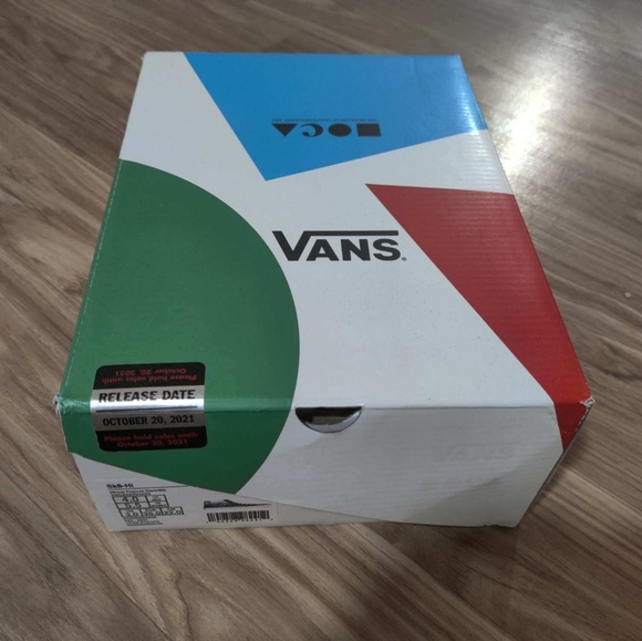 Vans Sk8 Hi Moca Frances Stark shoes (Rare) - Picture 3 of 6